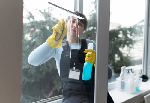 Nettoyage de vitres intérieures et extérieures à Conlie